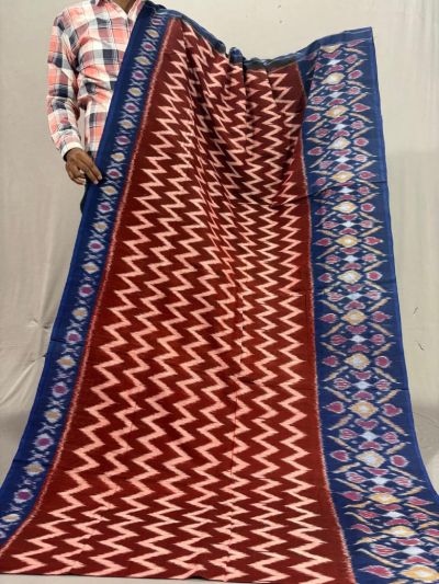 PSSIICTS5N03INSC05- Ikat cotton saree