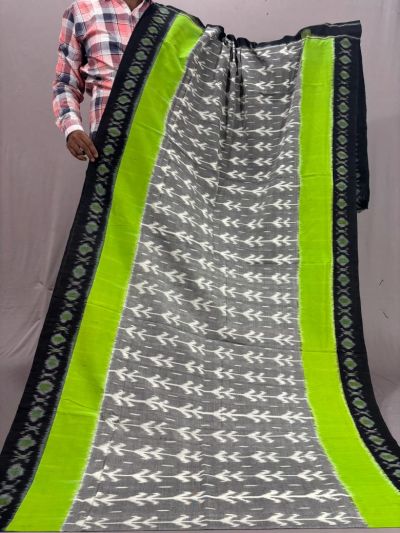 PSSIICTS5N03INSC11- Ikat cotton saree