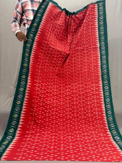 PSSIICTS5N03INSC13- Ikat cotton saree