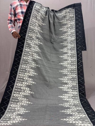 PSSIICTS5N03INSC14- Ikat cotton saree