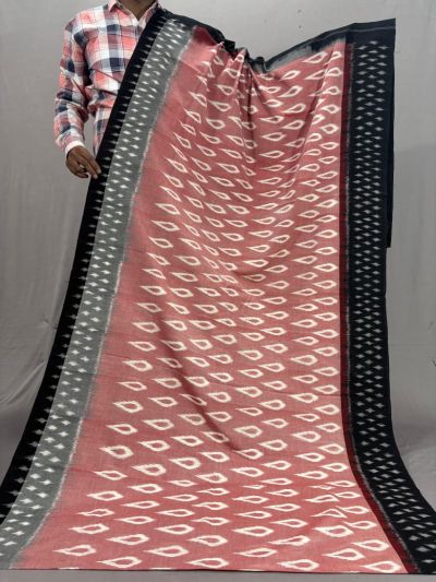 PSSIICTS5N03INSC17- Ikat cotton saree