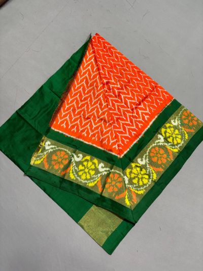 PSSIZSLG5N03IBDD22- Zero Size Ikat Silk Lehenga