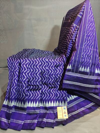 PGMRIDSS5N02TSCD16- Ikat silk saree