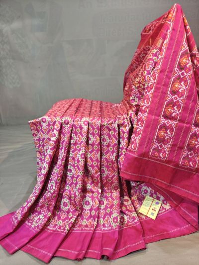PGMRIDSS5N02TSCD37- Ikat silk saree