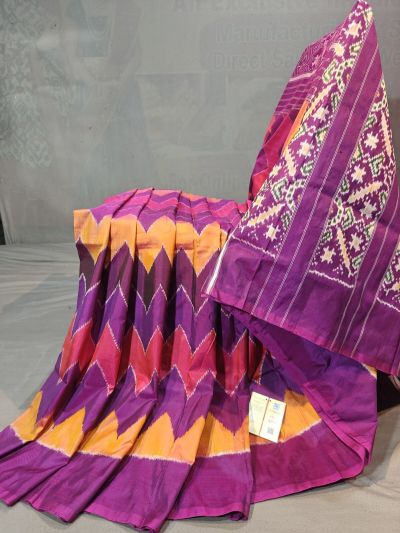 PGMRIDSS5N02TSCD43- Ikat silk saree