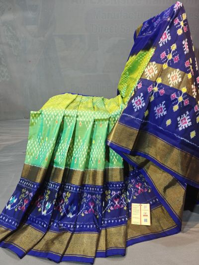 PGMRIDSS5N02TSCD44- Ikat silk saree