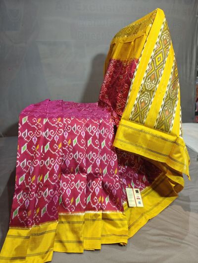 PGMRIDSS5N03BIDC35- Ikat silk saree