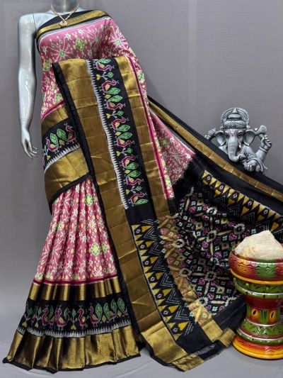 PSNTIDSS5N02NCDC11- Ikat silk saree