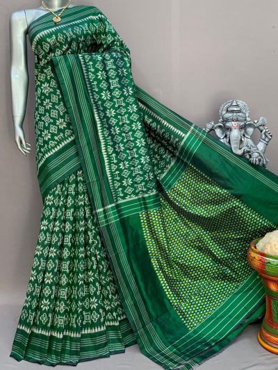 PSNTIDSS5N04TSDC01- Ikat silk saree