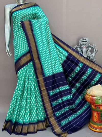 PSNTIDSS5N04TSDC06- Ikat silk saree