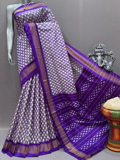 PSNTIDSS5N04TSDC04- Ikat silk saree