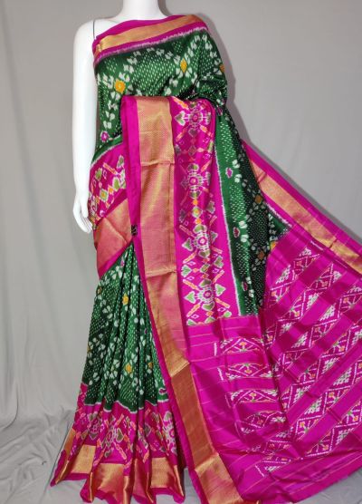 PDLSIDSS5Y11NDCC09- Ikat silk saree
