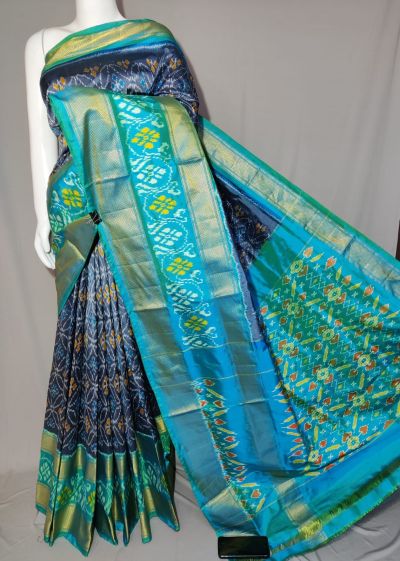 PDLSIDSS5Y11NDCC30- Ikat silk saree