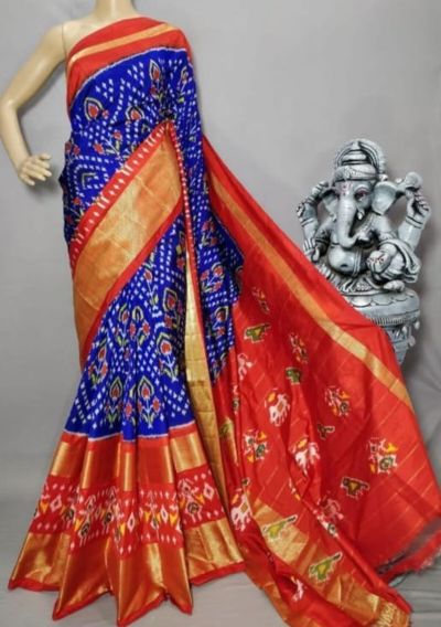 PRIHIDSS5A30NCCD44- Ikat silk saree