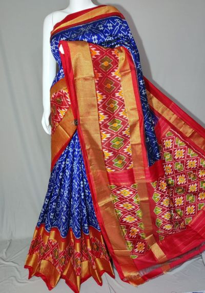 PDLSIDSS5Y20NDCD40- Ikat silk saree