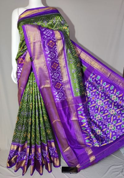 PDLSIDSS5Y11NDCC29- Ikat silk saree