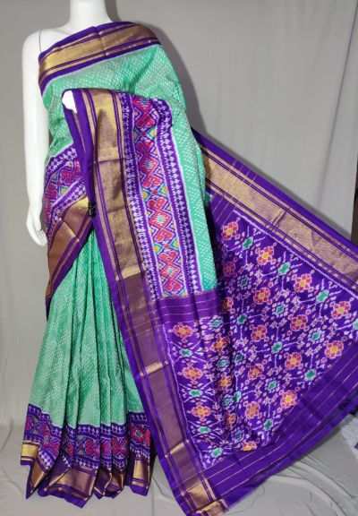 PDLSIDSS5Y11NDCC43- Ikat silk saree