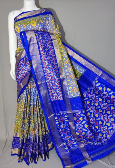 PDLSIDSS5Y11NDCC45- Ikat silk saree