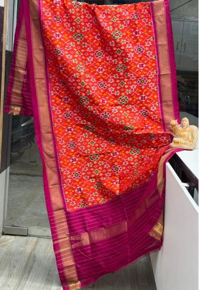 PSRGISDP5Y08ZNCD48- Ikat Silk dupatta