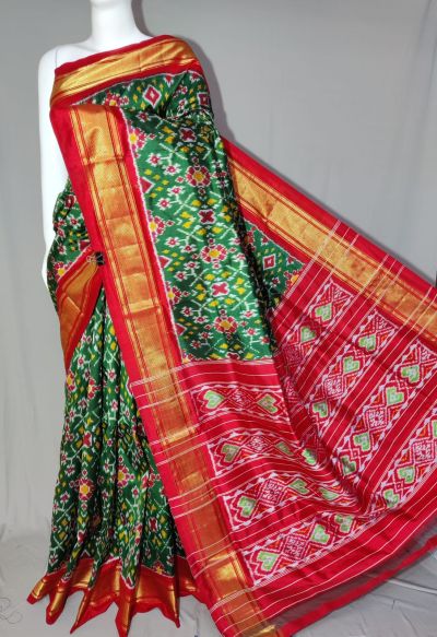 PDLSIDSS5Y11NDCC36- Ikat silk saree