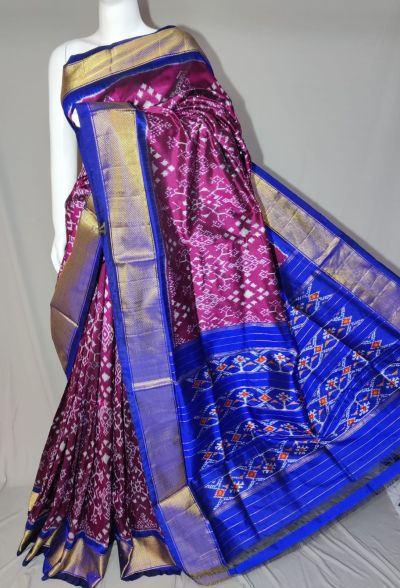 PDLSIDSS5Y11NDCC15- Ikat silk saree