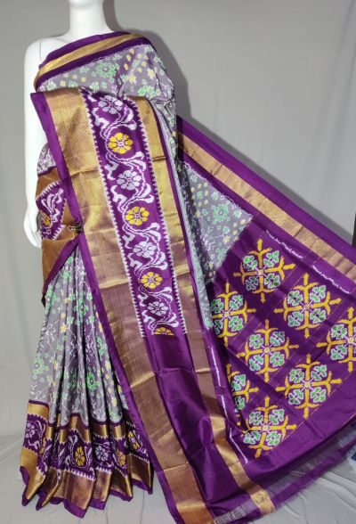 PDLSIDSS5Y11NDCC32- Ikat silk saree
