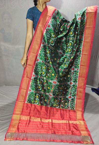 PGMRISDP5Y19ECDC41- Ikat Silk dupatta