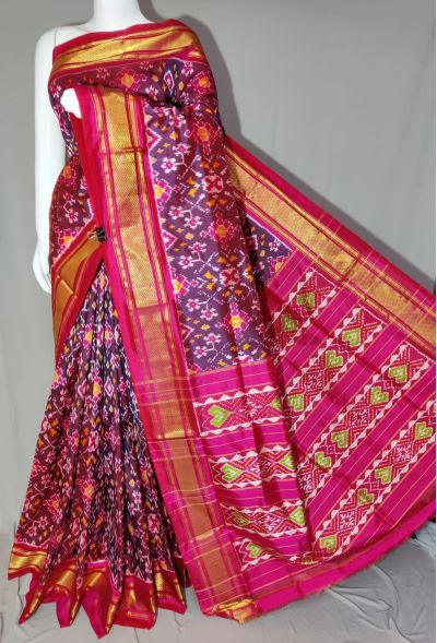 PDLSIDSS5Y11NDCC34- Ikat silk saree