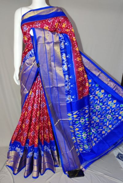 PDLSIDSS5Y11NDCC18- Ikat silk saree