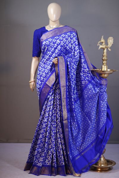 PSHLIDSS5A09NCCD06- Ikat silk saree