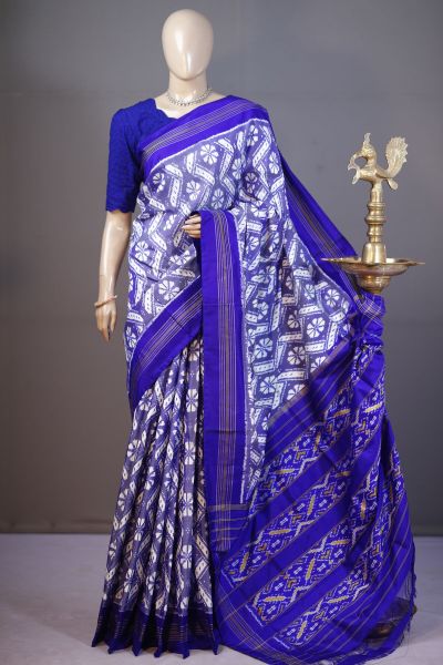 PSHLIDSS5A09NCCD09- Ikat silk saree