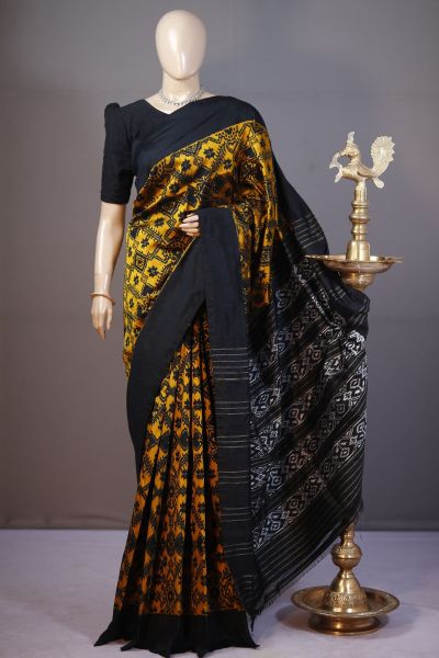 PSHLIDSS5A09NCCD18- Ikat silk saree