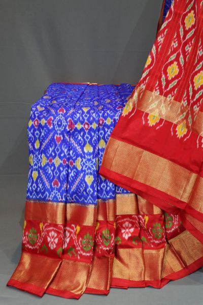PANHIDSS5N05BNCC02- Ikat silk saree