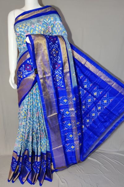 PDLSIDSS5Y11NDCC41- Ikat silk saree