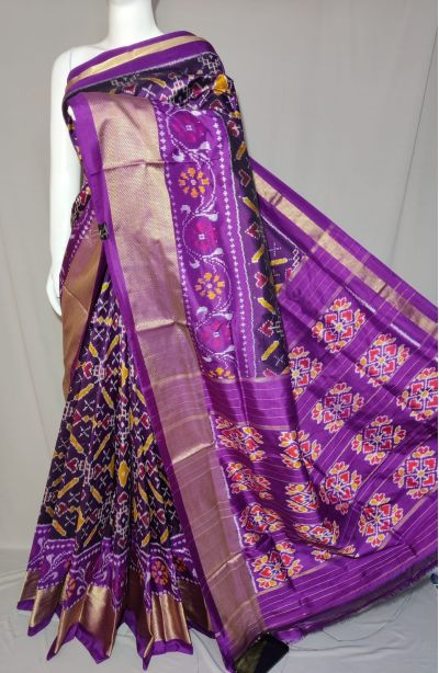 PDLSIDSS5Y11NDCC06- Ikat silk saree