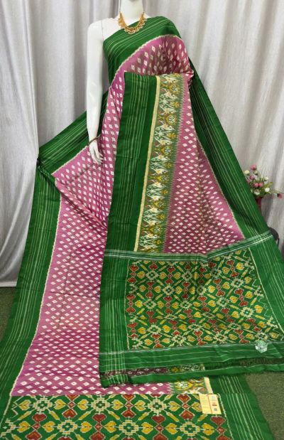 PASKIDSS5A09BXCD04- Ikat silk saree