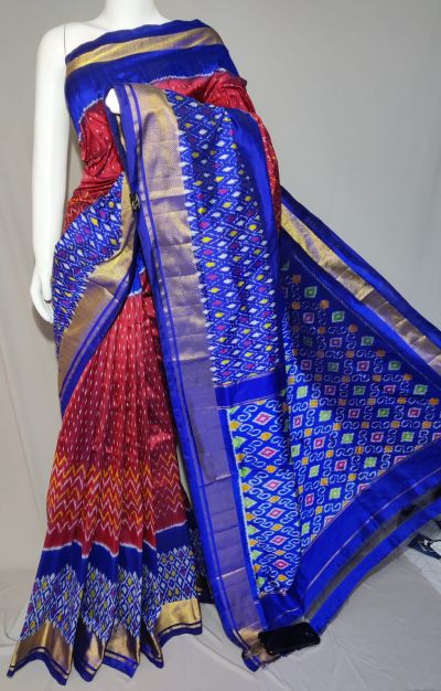 PDLSIDSS5Y11NDCC03- Ikat silk saree