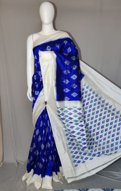 PDLSIDSS5Y12TSCD20- Ikat silk saree