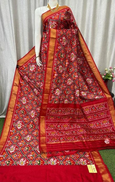 PASKIDSS5Y20DBDC05- Ikat silk saree