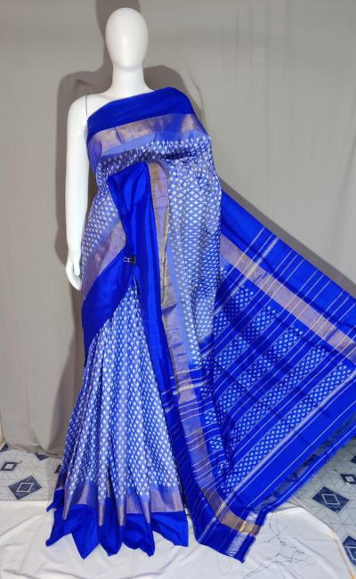 PDLSIDSS5Y12TSCD25- Ikat silk saree