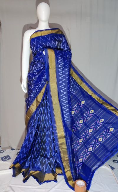 PDLSIDSS5Y12TSCD35- Ikat silk saree