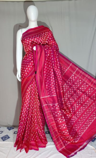PDLSIDSS5Y12TSCD21- Ikat silk saree