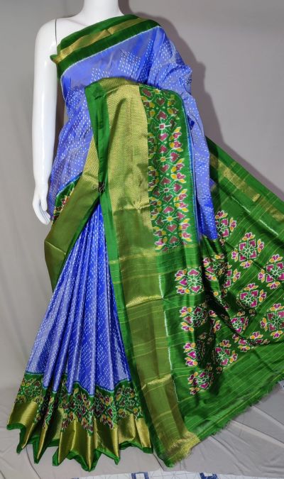 PDLSIDSS5Y11NDCC17- Ikat silk saree