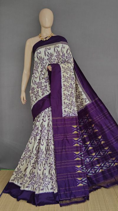 PANHIDSS5A08BSDC02- Ikat silk saree
