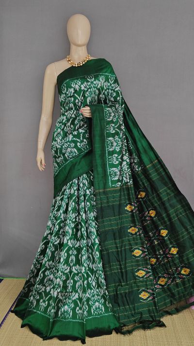PANHIDSS5A08BSDC03- Ikat silk saree