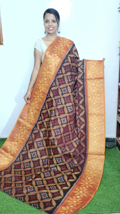 PGMRISCS5Y07EECD04- Ikat Sico saree