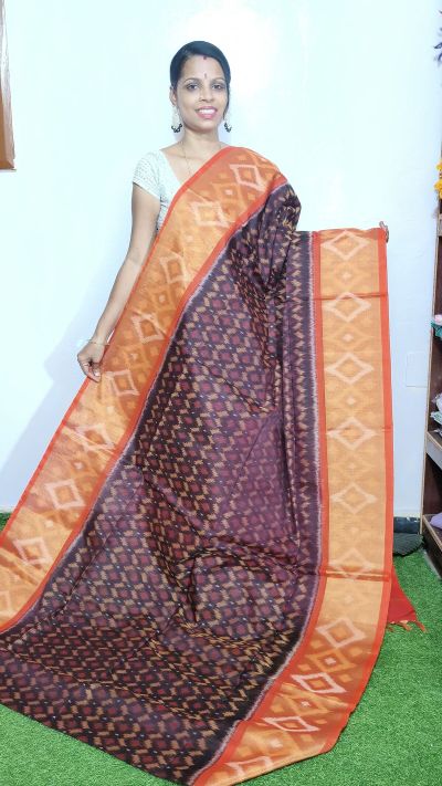 PGMRISCS5Y07EECD05- Ikat Sico saree