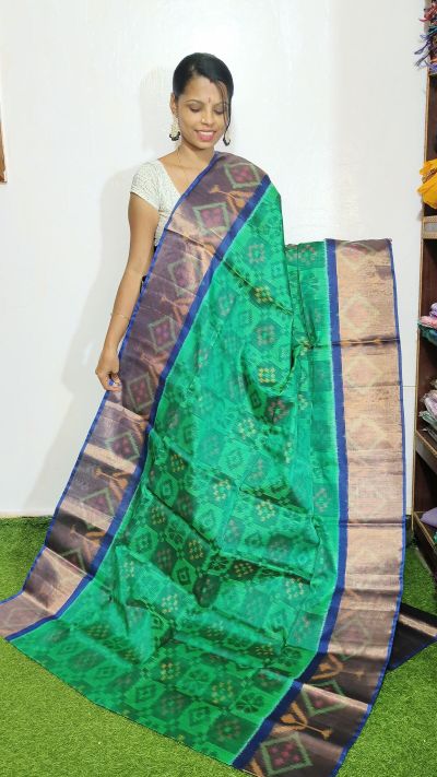 PGMRISCS5Y07EECD07- Ikat Sico saree