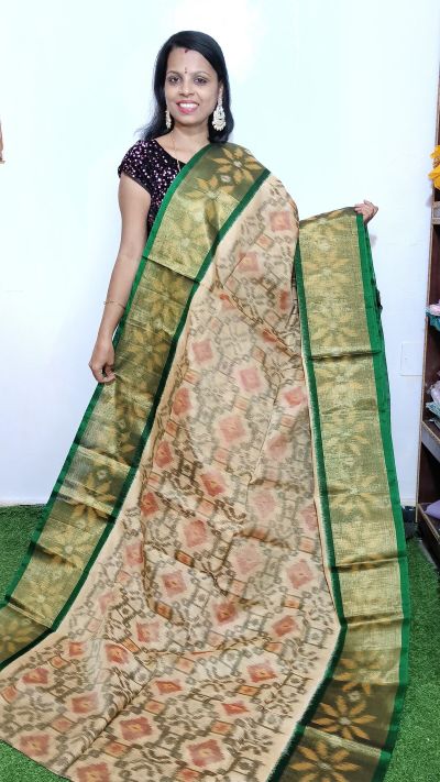 PGMRISCS5Y07EECD24- Ikat Sico saree