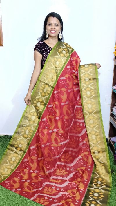 PGMRISCS5Y07EECD25- Ikat Sico saree